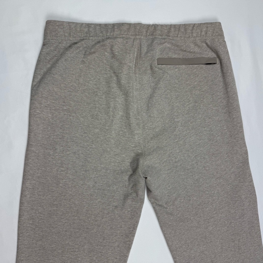 Mack Weldon Mens Ace Sweatpants Sz Large Heathered Beige Tapered B3 - Picture 5 of 7